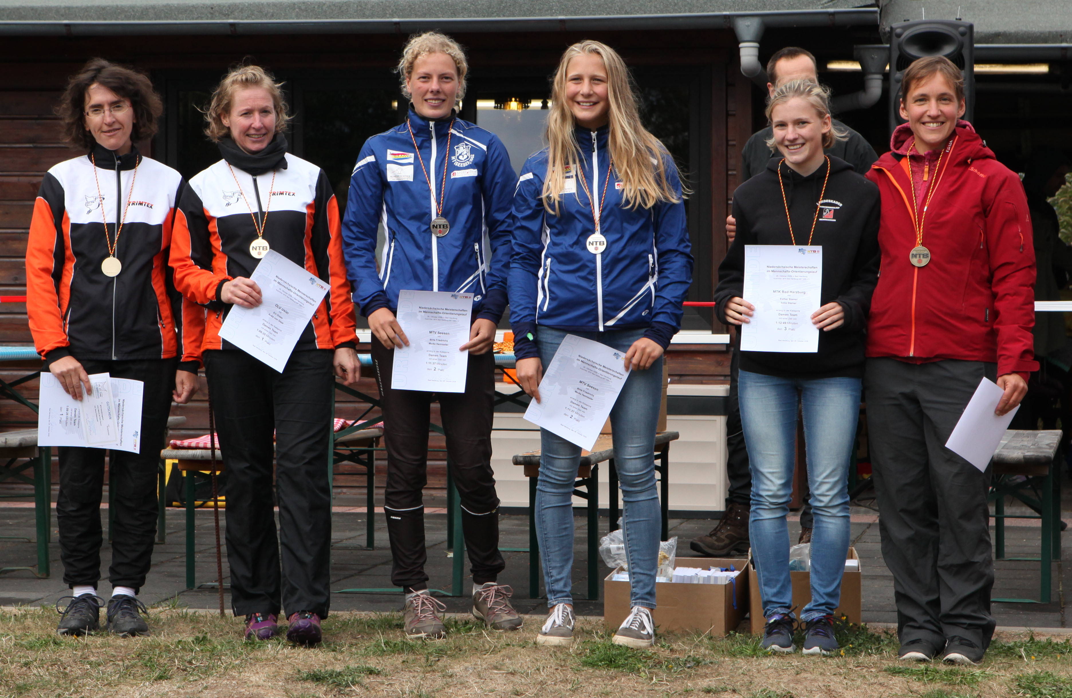 Podium Damen