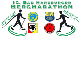 Logo des 10. Bad Harzburger Bergmarathons